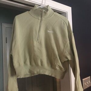 Nike crop top sweatshirt